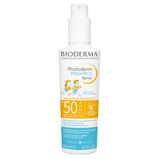 Bioderma Children's Sunscreen Spray SPF50+ 200ml - Hypoallergenic, Water-Resistant, Pediatrician-Tested Bioderma Children's Sunscreen Spray SPF50+ - Safe & Effective children's sunscreen spray, SPF50+ sunscreen, hypoallergenic sunscreen, fragrance-free sunscreen, water-resistant sunscreen for kids, pediatrician-tested sunscreen, sun protection for children, sensitive skin care, outdoor protection, dermatologist-recommended, kids' skincare, sunburn prevention, broad-spectrum sunscreen