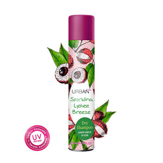 Urban Care Sparkling Lychee Breeze Volumizing Dry Shampoo: Vegan & Cruelty-Free Hair Refresher, Absorbs Oil, Adds Body & UV Protection Urban Care Lychee Dry Shampoo: Volumizing, Vegan, Cruelty-Free dry shampoo, volumizing dry shampoo, vegan dry shampoo, lychee dry shampoo, cruelty free dry shampoo, hair refresher, oil absorbing dry shampoo, UV protection hair spray, hair care, vegan hair care, cruelty-free hair care, lychee scent, volumizing, UV protection, oily hair, hair refreshment, quick hair fix, trave