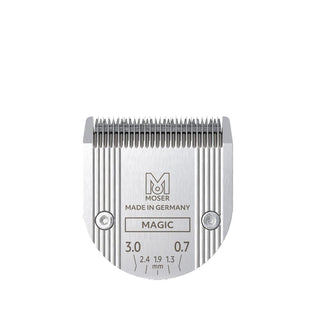 Moser Moser Magic Blade Replacement Blades Set - Genuine KM1854-7506 Hair Clipper Blades for Precision Cutting Moser Magic Blade Replacement Blades KM1854-7506 Moser Magic Blade Replacement Blades, Hair Clipper Blades, KM1854-7506, Genuine Moser Replacement Parts, Hair Grooming Accessories, Professional Barber Supplies, Personal Grooming Tools, Hair Clipper Maintenance, Moser Brand Accessories