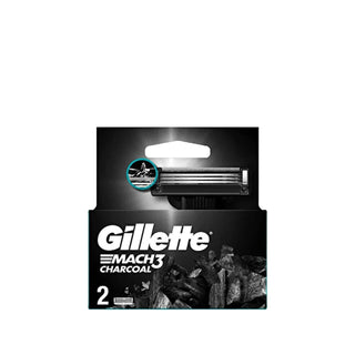 Gillette Mach3 Charcoal Replacement Razor Blades (2-Pack) - Smooth Shave, Reduced Irritation Gillette Mach3 Charcoal Razor Blades - Smooth Shave Gillette Mach3, Charcoal razor blades, Replacement razor blades, Shaving accessories, Affordable razors, Smooth shave, Reduced irritation, Razor blades, Shaving, Grooming, Men's grooming, Personal care
