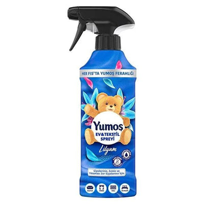 Yumoş Yumo_ Lilyum Home and Textile Spray | Refreshing Lily Scent Fabric Refresher & Odor Eliminator for Upholstery, Car
