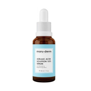 Maruderm: 10% Azelaic Acid Serum - Brightening, Blemish Treatment, Even Skin Tone, Hyaluronic Acid, Dark Spot Corrector Maruderm Azelaic Acid Serum: Blemish & Dark Spot Treatment Azelaic Acid Serum, Skin Brightening Serum, Blemish Treatment, Hyaluronic Acid Serum, Even Skin Tone Serum, Leke Karşıtı Cilt Bakım Serumu, Azelaic Acid 10%, Dark Spot Corrector, Face Serum for Redness, Fragrance-free serum, azelaic acid, hyaluronic acid, panthenol, amino acids, skin serum, blemish treatment, dark spot treatment, s