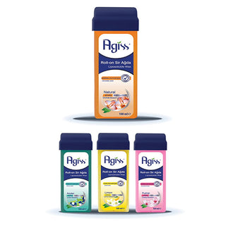 Agiss Natural Roll-On Wax: 100% Natural Resin for Easy, Sugar-Free Hair Removal on Normal Skin | Removes Short Hairs for Smooth Skin Agiss Roll-On Wax: Natural Hair Removal for Normal Skin roll-on wax, natural hair removal, waxing for normal skin, at home waxing, sugar free wax, hair removal for short hair, natural resin wax, easy waxing, roll on wax for legs, smooth skin hair removal, roll on wax, natural wax, hair removal, sugar-free, normal skin, at-home hair removal, short hair removal, natural resin, e