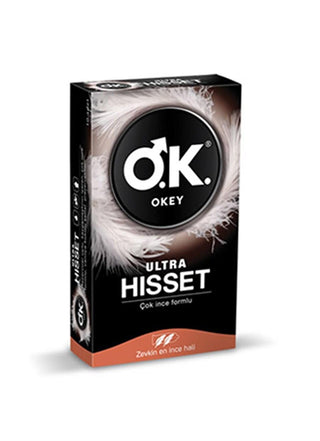 okey-ultra-hisset-condoms, okey-condoms-package Okey Ultra Hisset Condoms - 10 Pack Okey Ultra Hisset Condoms - 10 Pack okey, ultra-hisset, condoms, ultra-thin, pleasure, couples, adults, intimacy, ai-generated, health