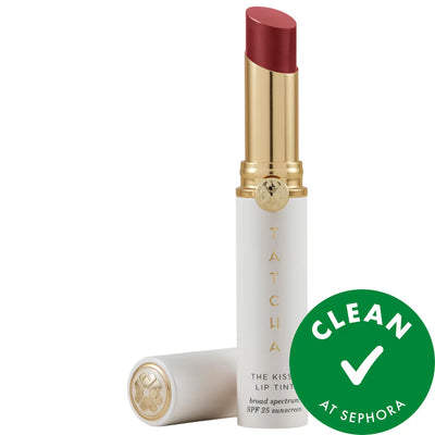 Kissu Tinted Lip Sunscreen SPF 25 Hydrating Lip Care for Dry Lips - Clean Beauty, Cruelty-Free