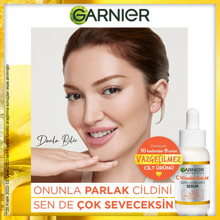 Garnier C Vitamini Parlak Süper Aydınlatıcı Serum - Brightening Face Serum for Even Skin Tone Garnier C Vitamini Serum - Brightening & Even Skin Tone Garnier C Vitamini Serum, Parlak Süper Aydınlatıcı Serum, Niasinamid Serum, Cilt aydınlatıcı serum, Koyu leke giderici, Face Serum, Brightening Serum, Vitamin C Serum, Niacinamide Serum, Salicylic Acid Serum, Skincare, Hyperpigmentation Treatment, Even Skin Tone, Glowing Skin, Sensitive Skin Friendly, Dermatologically Tested, Daily Skincare, Anti-Aging Skincar