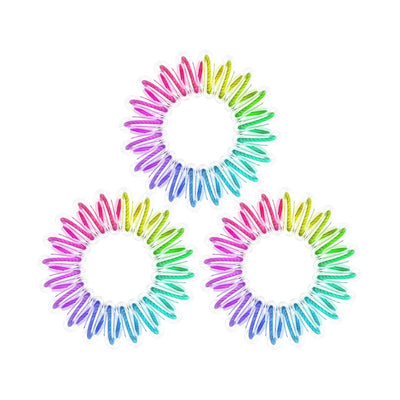 Invisibobble Kids Magic Rainbow Hair Accessories - Colorful Hair Ties for Children
