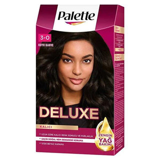 Palette Deluxe Hair Dye - Long-Lasting Color with Natural Oils - 100% Gray Coverage Palette Deluxe Hair Dye - Long-Lasting Color hair dye, long-lasting hair color, natural oils hair care, gray coverage hair dye, nourishing hair color, Palette Deluxe, hair care products, vibrant hair color, hair coloring, beauty products