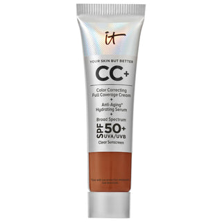 IT Cosmetics Mini CC+ Cream Full Coverage Color Correcting Foundation SPF 50+ | Hydrating, Anti-Aging, Vegan & Cruelty-Free Makeup IT Cosmetics CC Cream SPF 50+ | Full Coverage Foundation CC Cream, Full Coverage Foundation, SPF 50 Foundation, Color Correcting Cream, Hydrating Foundation, Acne Scar Coverage, Wrinkle Reducing Makeup, Vegan Foundation, Cruelty-Free Makeup, Sun Protection Foundation, makeup, face makeup, bb cream, anti-aging makeup, long-lasting foundation, radiant skin, even skin tone, vegan b