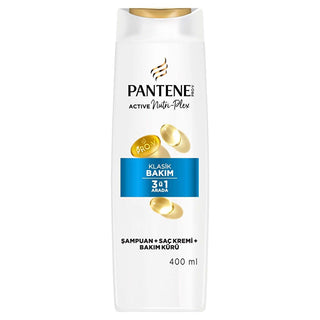 Pantene Classic Clean 3-in-1 Shampoo: Cleanse, Condition & Nourish Normal/Mixed Hair - Pro-V Formula for Daily Hair Care Pantene 3-in-1 Shampoo: Cleanse, Condition, Nourish - Shop Now! 3-in-1 shampoo, Pantene shampoo, normal hair shampoo, mixed hair shampoo, classic clean shampoo, PRO-V shampoo, shampoo and conditioner, daily hair care, shampoo for women, shampoo for men, shampoo, conditioner, hair treatment, normal hair, mixed hair, hair care, PRO-V technology, ACTIVE NUTRI-PLEX technology, Swiss Vitamin I