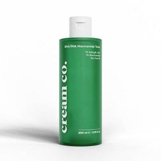 cream co bha-pha niacinamide toner 200 ml, cream co toner for oily skin Cream Co BHA/PHA Niacinamide Toner - Balancing Toner | 200 ml Cream Co BHA/PHA Niacinamide Toner | 200 ml bha-pha-niacinamide-toner, acne-control, oily-skin-care, skincare, toner, vegan-skincare, pore-minimizer, oil-control, cream-co, ai-generated