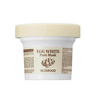 Skinfood Egg White Pore Mask 120g - Deep Cleansing & Tightening Face Mask for Oily & Combination Skin Skinfood Egg White Pore Mask - Deep Cleansing & Tightening Face mask, Pore tightening mask, Egg white face mask, Deep cleansing face mask, Skinfood Egg White Pore Mask, Oily skin care, Combination skin care, Natural skincare, Pore minimizing face mask, Skin tightening face mask, Skincare, Beauty, Natural ingredients, Egg white benefits, Albumin skincare