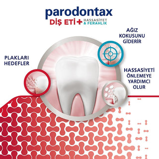 Parodontax Whitening Toothpaste for Sensitive Teeth and Gums - Anti-Plaque, Fluoride, 2.54 fl oz Parodontax Whitening Toothpaste for Sensitive Teeth whitening toothpaste, sensitive teeth toothpaste, anti-plaque toothpaste, fluoride toothpaste, gum health toothpaste, Parodontax toothpaste, oral care, dental hygiene, teeth whitening, sensitive gums, plaque control, fresh breath, Pro-neutro technology, salt-free toothpaste