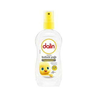 Dalin Baby Oil Spray 200ml - Hypoallergenic, Non-Greasy, Gentle Baby Skincare by Dalin Dalin Baby Oil Spray - Hypoallergenic & Non-Greasy Baby oil spray, Hypoallergenic baby care, Chemical-free baby products, Gentle baby skincare, Non-greasy moisturizer for babies, Baby massage oil, Safe baby products, Sensitive skin baby care, Natural baby skincare, Paraben-free baby products, Alcohol-free baby care, Dye-free baby products