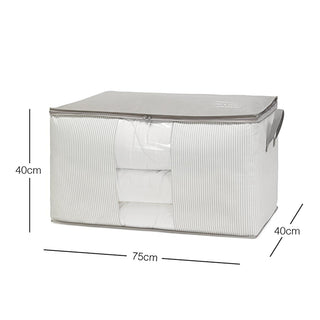 ocean home mega storage container with clear window, dimensions of ocean home storage container, stylish storage solution for home organization Ocean Home Mega Boy PVC Storage Container - Clear Window Design | 75 x 40 x 40 cm Ocean Home Mega Storage - Clear Window Design | 120L storage, organizer, home-decor, ocean-home, space-saving, breathable, collapsible, clear-window, 120l, ai-generated