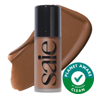 Dew Bronze Soft-Focus Sculpting Liquid Bronzer - Vegan, Cruelty-Free Makeup for Natural Finish Dew Bronze Liquid Bronzer - Natural, Buildable Finish liquid bronzer, vegan cosmetics, cruelty-free makeup, natural finish bronzer, buildable bronzer, clean beauty products, dewy makeup, effortless look, customizable coverage, moisturizing bronzer, brightening effect, sustainable packaging, recyclable packaging, gluten-free makeup, natural makeup look