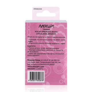 Mixup Nail Stamper - Professional Nail Art Tool for Precise French Manicure & DIY Nail Designs Mixup Nail Stamper - Precise French Manicure Tool nail stamper, French manicure tool, nail art applicator, DIY nail art, nail care accessories, nail art tool, beauty tools, nail care, manicure kit, nail art supplies, beauty accessories