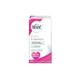 Veet Pure Wax Strips for Hair Removal - Easy & Convenient Body Hair Removal Solution Veet Pure Wax Strips - Easy Hair Removal Veet Pure wax strips, hair removal wax strips, at-home waxing, easy hair removal, body hair removal products, waxing for women, hair removal solutions, smooth skin, easy waxing, convenient hair removal, Veet Pure, hair removal products, salon quality waxing at home