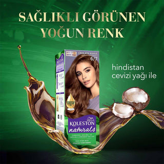 wella koleston naturals hair color packaging, wella koleston naturals chocolate brown application, wella koleston naturals ingredients, before and after using wella koleston naturals hair color Wella Koleston Naturals Hair Color - 6/7 Chocolate Brown for Women & Teenagers | 1.69 fl. oz. Wella Koleston Naturals 6/7 Chocolate Brown Hair Color wella, hair-color, chocolate-brown, koleston-naturals, hair-dye, coconut-oil, women, teenagers, ai-generated, coloring