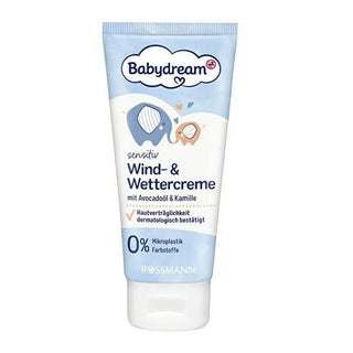 Babydream Baby Protective Cream with Avocado Oil & Chamomile - Natural, Vegan, Dermatologically Tested - 2.54 fl oz Babydream Baby Protective Cream - Natural & Vegan Solution baby protective cream, avocado oil skincare, natural baby care, vegan baby products, dermatologically tested baby skincare, baby skincare, gentle skincare, natural skincare, vegan skincare, chamomile extract benefits, sunflower oil benefits