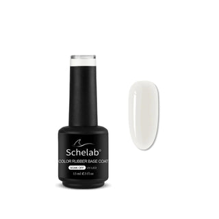 Schelab 002 Rakı Beyazı Rubber Base Coat - Colored Nail Base for Long-Lasting Polish, 15 ml Schelab 002 Rakı Beyazı Rubber Base Coat - 15ml Nail Base Coat, Rubber Base Coat, Schelab, Colored Nail Base, 002 Rakı Beyazı, Nail Care, Nail Polish Base, Long-Lasting Nail Finish, Nail Protection, Professional Nail Care, Nail Beauty Products