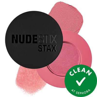 Nudestix Stax Blush Balm: Hydrating, Anti-Aging, Vegan & Cruelty-Free Multi-Stacking Compact for Custom Color & Sustaina