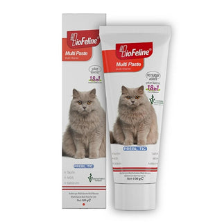 Biofeline Cat Multivitamin Supplement Paste - Boosts Immunity & Coat Health - 100g Biofeline Cat Multivitamin Supplement - Boost Immunity & Coat Health cat multivitamin supplement, feline health support, immune system booster for cats, cat vitamin paste, pet nutritional supplement, cat health, pet supplements, vitamin for cats, coat health, energy booster for cats