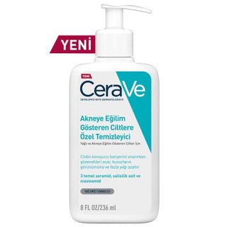 CeraVe Acne Face Wash with Salicylic Acid - Gentle, Oil-Free Cleanser for Acne Prone & Sensitive Skin - 236ml CeraVe Acne Face Wash: Salicylic Acid Cleanser for Clear Skin acne face wash, salicylic acid cleanser, cerave acne cleanser, fragrance free acne wash, non-comedogenic face wash, face wash for acne prone skin, acne treatment cleanser, gentle acne cleanser, oil free face wash, face cleanser for sensitive acne skin, acne cleanser, salicylic acid face wash, face wash, cleanser, sensitive skin, oily skin