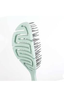 nascita pro vegan hair brush mint green, ergonomic hair brush for easy detangling, flexible bristles vegan hair brush Nascita Pro Vegan Hair Brush - 07 Mint Green | Ergonomic Design Nascita Pro Vegan Hair Brush - Mint Green nascita, vegan-hair-brush, ergonomic-hair-tools, hair-care, detangling-brush, healthy-hair, sustainable-beauty, hair-care-enthusiasts, ai-generated, mint-green-brush