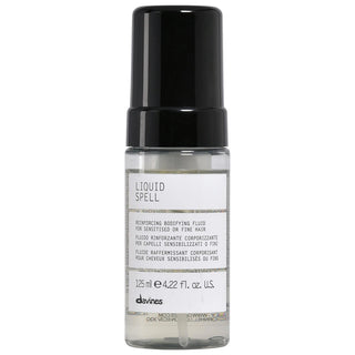 Liquid Spell Reinforcing Bodifying Fluid - Vegan Volumizing Hair Mousse for Fine Hair with Heat Protection Liquid Spell Volumizing Mousse - Vegan Hair Strengthener volumizing hair mousse, leave-in hair product, vegan hair care, heat protection hair product, hair strengthening treatment, fine hair, flat hair, hair damage, split ends, breakage, cruelty-free, hair styling, hair volumizer, vegan cosmetics