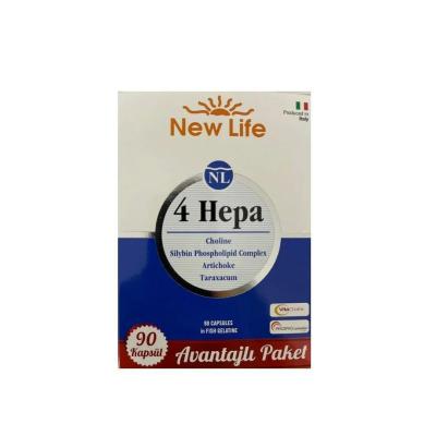 New Life 4 Hepa: Natural Liver Support Supplement | Milk Thistle, Artichoke, Choline & Dandelion | Detoxification & Live