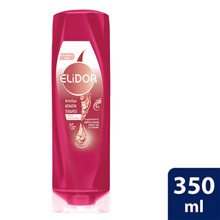 Elidor Brazilian Keratin Therapy Hair Serum - Nourishes, Smooths, and Adds Shine to Hair - 11.83 fl oz Elidor Brazilian Keratin Hair Serum - Smooth & Shine hair serum, keratin hair care, brazilian keratin therapy, hair nourishment, frizz reduction, smooth hair, shiny hair, hair care, Elidor, luxurious hair care, dry hair solution, damaged hair repair