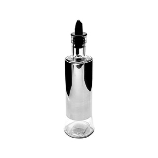Luna Cucina Glass Oil and Vinegar Cruet with Silicone Pourer Tip - 300 ml Capacity Luna Cucina Glass Oil Cruet with Silicone Pourer glass oil cruet, vinegar dispenser, silicone pourer, kitchen condiment container, 300 ml capacity cruet, kitchen utensils, cooking essentials, home decor, kitchen organization, condiment server, gourmet cooking, culinary gifts