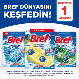 bref-power-aktiv-limon-toilet-block, bref-toilet-cleaner-duopack Bref Power Aktiv Limon Toilet Block DuoPack - Fresh Cleaning Power | 2-Pack Bref Power Aktiv Limon Toilet Block DuoPack bref, toilet-block, cleaning-supplies, toilet-cleaner, bathroom-hygiene, limescale-prevention, lemon-fresh, effective-cleaning, household, ai-generated