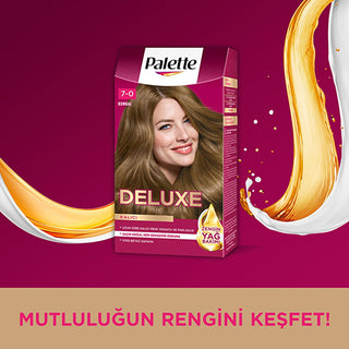 palette deluxe hair color 7-0 brown, rich hair color intensity, long-lasting hair dye palette Palette Deluxe Hair Color - 7-0 Brown | Rich Color Intensity Palette Deluxe Hair Color 7-0 Brown | Long-Lasting Color palette, hair-color, brown-hair-color, deluxe-hair-color, long-lasting-color, intense-color, adults, micro-oils, shiny-hair, ai-generated