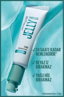 Maybelline Poreless Jelly Makeup Base: Minimize Pores & Smooth Skin - Lightweight, Oil-Free Primer for Flawless, Long-Lasting Makeup (1.01 fl oz) Maybelline Poreless Makeup Base - Pore Minimizing Primer poreless makeup base, pore minimizing primer, jelly primer, lightweight makeup base, oil-free primer, Maybelline poreless base, makeup base for pores, primer for large pores, makeup base, primer, pore minimizer, skin smoothing, long-lasting makeup, oil-free, lightweight, jelly texture, flawless finish, makeu