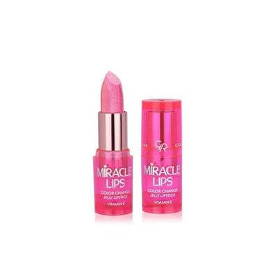 Golden Rose Color Change Jelly Lipstick Berry Pink - Moisturizing, Vegan, Long-Lasting Lip Color