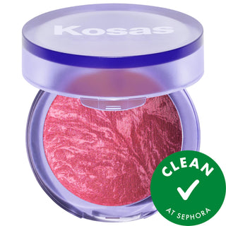 Blush is Life Talc-Free Baked Powder Blush: Hydrating Squalane & Hyaluronic Acid for Radiant, Dimensional Color - Vegan & Cruelty-Free Blush is Life: Talc-Free Blush for Radiant, Hydrated Skin talc-free blush, powder blush, vegan blush, cruelty-free blush, hydrating blush, baked blush, squalane blush, hyaluronic acid blush, clean beauty blush, dimensional blush, blush, makeup, cheek makeup, vegan makeup, cruelty-free makeup, hydrating makeup, baked makeup, squalane makeup, hyaluronic acid makeup, clean beau