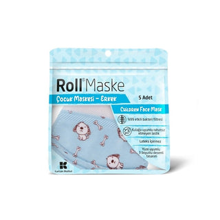 Roll Kids Mask - Male 5 Pack