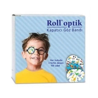 Roll Optical Pattern Concealer Eye Patch 100 Pieces