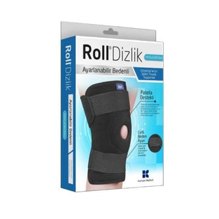 Roll Patella Supported Knee Brace