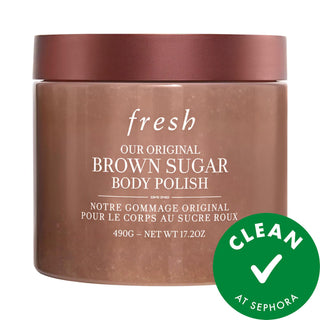 Fresh Brown Sugar Body Polish Exfoliator - Gentle, Hydrating Body Scrub for Dry, Dull Skin - Natural Skincare for Sensitive Skin Fresh Brown Sugar Body Polish Exfoliator - Gentle & Hydrating Body Exfoliator, Sugar Scrub, Hydrating Body Care, Natural Skincare, Sensitive Skin Friendly, Body Polish, Exfoliating Body Scrub, Moisturizing Body Scrub, Clean Beauty, Gentle Exfoliation, Brown Sugar, Camelina Sativa Seed Oil, Apricot Kernel Oil, Skincare for Dryness, Skincare for Dullness, Skincare for Uneven Texture