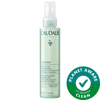 Caudalie Vinoclean: Vegan Makeup Removing Cleansing Oil - Natural, Hydrating & Gentle for Dry Skin - Dissolves Waterproof Makeup Caudalie Vinoclean Makeup Removing Oil - Vegan & Hydrating! Makeup removing cleansing oil, Vegan cleansing oil, Natural cleansing oil, Dry skin cleansing oil, Waterproof makeup remover, Sustainable beauty, Plant based cleansing oil, Gentle makeup remover, Hydrating cleansing oil, Caudalie cleansing oil, Cleansing oil, Makeup remover, Face cleanser, Vegan skincare, Natural skincare