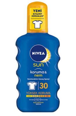 Nivea Sun SPF 30 Sunscreen Spray: UVA/UVB Protection, Moisturizing & Water Resistant - 200ml Nivea Sun SPF 30: UVA/UVB Sunscreen Spray | Moisturizing sunscreen spray, SPF 30 sunscreen, UVA UVB protection, moisturizing sunscreen, water resistant sunscreen, sun protection, sunscreen for face and body, Nivea sunscreen, sunscreen for sensitive skin, sun protection spray, sunscreen, SPF 30, UVA protection, UVB protection, moisturizing, water resistant, face sunscreen, body sunscreen, sensitive skin sunscreen, su
