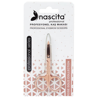 Nascita Bronz Profesyonel Eyebrow Scissors for Precise Grooming - Professional Eyebrow Shaping Beauty Tools Nascita Eyebrow Scissors for Precise Grooming eyebrow scissors, precision grooming tools, eyebrow shaping, grooming scissors, beauty tools, professional grooming, personal care, beauty products, Nascita, grooming essentials, beauty essentials