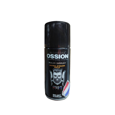 Morfose Ossion Hair Styling Spray Extra Strong Hold - Premium Barber Line Product for Long-Lasting Style