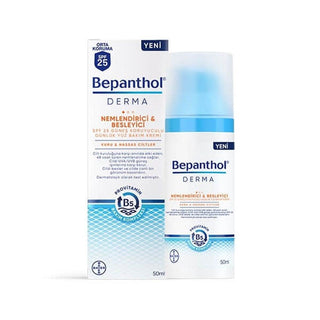 Bepanthol Bepanthol Derma Nem SPF 25 Moisturizing Face Cream - Hydrating, Nourishing, and Protecting Dry, Sensitive Skin Bepanthol Derma Nem SPF 25 Face Cream for Dry Skin moisturizing face cream, SPF 25 face cream, dry skin care, sensitive skin face cream, Bepanthol Derma Nem, nourishing face cream, hydrating face cream, UVA/UVB protection, gentle skincare, non-irritating face cream, long-lasting hydration, sun protection, skincare for dry skin, skincare for sensitive skin