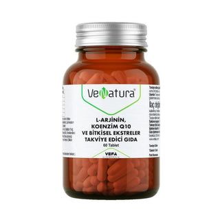 venatura l-arginine coenzyme q10 supplement, bottle of venatura l-arginine capsules, venatura dietary supplement 60 capsules Venatura L-Arginine Supplement - Coenzyme Q10 | 60 Capsules Venatura L-Arginine Supplement with CoQ10 - 60 Capsules venatura, l-arginine, coenzyme-q10, dietary-supplement, fitness, health, nutrition, ai-generated, herbal-extracts, wellness