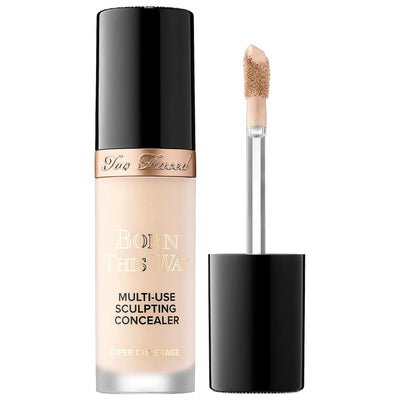 Born This Way Super Coverage Concealer: Vegan, Cruelty-Free, Hyaluronic Acid, Full Coverage & Natural Finish - Long-Wear