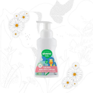 Siveno Baby Foam Shampoo - Hypoallergenic, Vegan, Natural Baby Care for Sensitive Skin - 8.45 fl oz Siveno Baby Foam Shampoo - Hypoallergenic & Vegan Baby shampoo, Natural baby care, Hypoallergenic baby products, Vegan baby shampoo, Paraben and sulfate-free baby shampoo, Gentle baby care, Sensitive skin baby products, Natural ingredients baby shampoo, Dermatologically tested baby products, Vegan baby care, Baby bath time, Gentle cleansing for babies